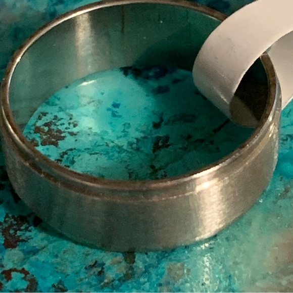 Stainless steel band ring size 7.5 NWT - Picture 2 of 5